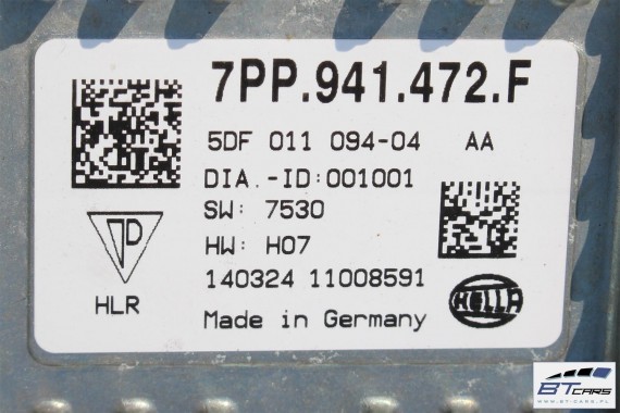 AUDI TT PRZÓD maska błotnik zderzak pas przedni wzmocnienie LY9T 8S 2015- Kolor: LY9T - czarny (mythsschwarz metallic)
