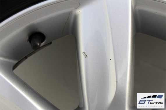 VW POLO FELGI 15 cali OPONY LETNIE KOŁA felga 6RU601025 6J*15H2 ET40 6RU601025 opona LATO Kama Euro-129 195/55/15 85H 6RU601025