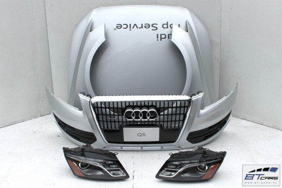 AUDI Q5 8R KOMPLETNY PRZÓD maska błotniki zderzak pas przedni lampy wzmocnienie błotnik lampa Xenon led
