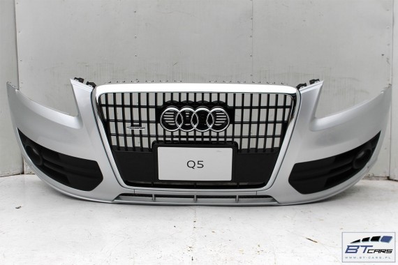 AUDI Q5 KOMPLETNY PRZÓD maska błotniki zderzak pas przedni lampy wzmocnienie błotnik 8R Kolor srebrny 3.2 FSi
