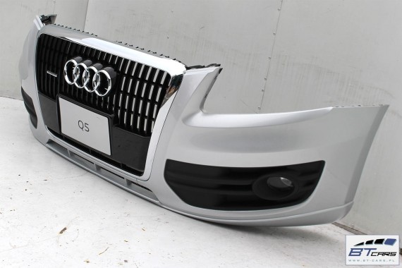 AUDI Q5 KOMPLETNY PRZÓD maska błotniki zderzak pas przedni lampy wzmocnienie błotnik 8R Kolor srebrny 3.2 FSi