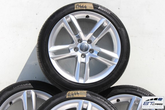 AUDI A4 A5 FELGI 18 cali 8T0601025CC KOŁA + OPONY LETNIE felga 6,5J*18H2 ET29 opona LATO Pirelli Cinturato P7 245/40/18 97Y  8T