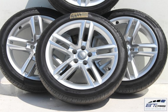 AUDI A4 A5 FELGI 18 cali 8T0601025CC KOŁA + OPONY LETNIE felga 6,5J*18H2 ET29 opona LATO Pirelli Cinturato P7 245/40/18 97Y  8T