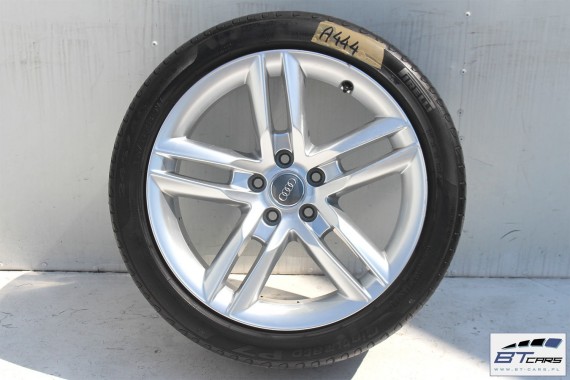 AUDI A4 A5 FELGI 18 cali 8T0601025CC KOŁA + OPONY LETNIE felga 6,5J*18H2 ET29 opona LATO Pirelli Cinturato P7 245/40/18 97Y  8T