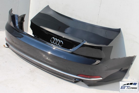 AUDI A5 TYŁ ZDERZAK TYLNY + KLAPA BAGAŻNIKA 8W6 8W F5 Kolor: A2A2 LY9B - brylantowy czarny Coupe