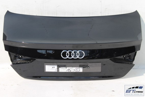 AUDI A5 TYŁ ZDERZAK TYLNY + KLAPA BAGAŻNIKA 8W6 8W F5 Kolor: A2A2 LY9B - brylantowy czarny Coupe