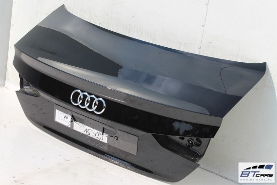 AUDI A5 TYŁ ZDERZAK TYLNY + KLAPA BAGAŻNIKA 8W6 8W F5 Kolor: A2A2 LY9B - brylantowy czarny Coupe