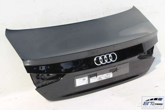 AUDI A5 TYŁ ZDERZAK TYLNY + KLAPA BAGAŻNIKA 8W6 8W F5 Kolor: A2A2 LY9B - brylantowy czarny Coupe