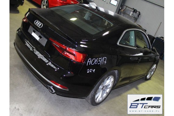 AUDI A5 TYŁ ZDERZAK TYLNY + KLAPA BAGAŻNIKA 8W6 8W F5 Kolor: A2A2 LY9B - brylantowy czarny Coupe