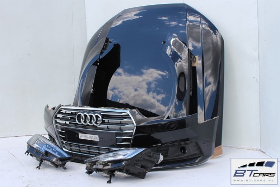AUDI A4 PRZÓD maska błotniki zderzak pas przedni lampy wzmocnienie błotnik lampa MATRIX 8W B9 8W0941035 8W0941036 LY9B