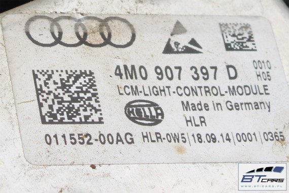 AUDI A4 PRZÓD maska błotniki zderzak pas przedni lampy wzmocnienie błotnik lampa MATRIX 8W B9 8W0941035 8W0941036 LY9B