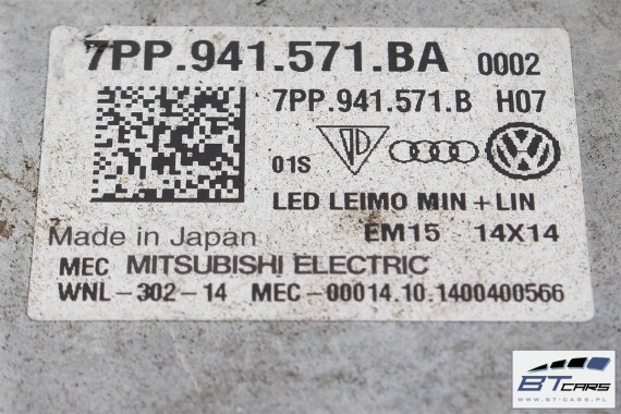 AUDI A4 PRZÓD maska błotniki zderzak pas przedni lampy wzmocnienie błotnik lampa MATRIX 8W B9 8W0941035 8W0941036 LY9B