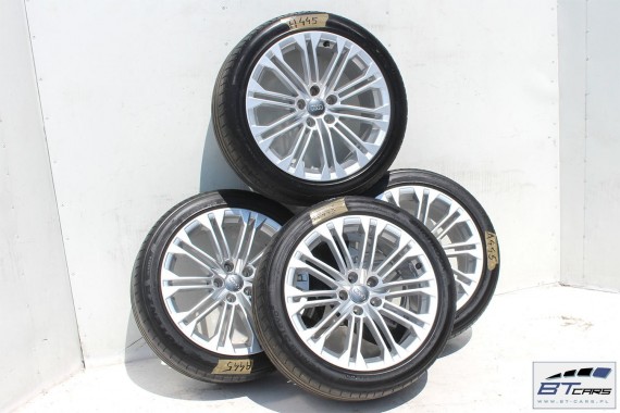 AUDI A4 A5 FELGI 18 OPONY LETNIE KOŁA 8W0601025AJ LATO 8W felga 8,5J*18H2 ET29 opona Hankook Ventus S1 evo2 245/40/18 93Y +opona