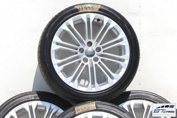AUDI A4 A5 FELGI 18 OPONY LETNIE KOŁA 8W0601025AJ LATO 8W felga 8,5J*18H2 ET29 opona Hankook Ventus S1 evo2 245/40/18 93Y +opona