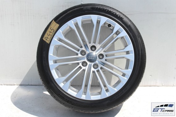 AUDI A4 A5 FELGI 18 OPONY LETNIE KOŁA 8W0601025AJ LATO 8W felga 8,5J*18H2 ET29 opona Hankook Ventus S1 evo2 245/40/18 93Y +opona