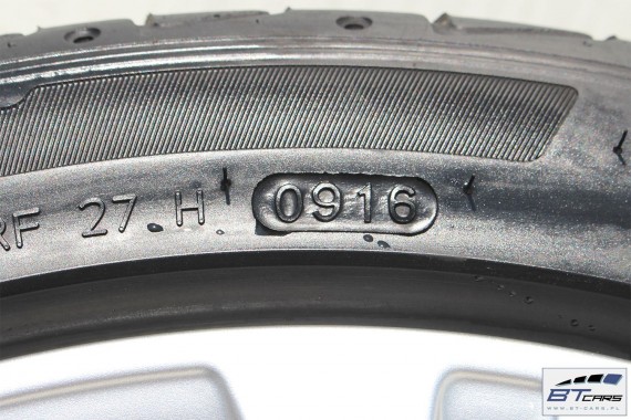 AUDI A4 A5 FELGI 18 OPONY LETNIE KOŁA 8W0601025AJ LATO 8W felga 8,5J*18H2 ET29 opona Hankook Ventus S1 evo2 245/40/18 93Y +opona