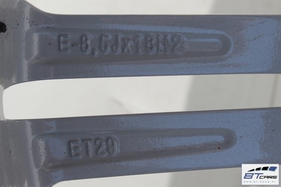 AUDI A4 A5 FELGI 18 OPONY LETNIE KOŁA 8W0601025AJ LATO 8W felga 8,5J*18H2 ET29 opona Hankook Ventus S1 evo2 245/40/18 93Y +opona