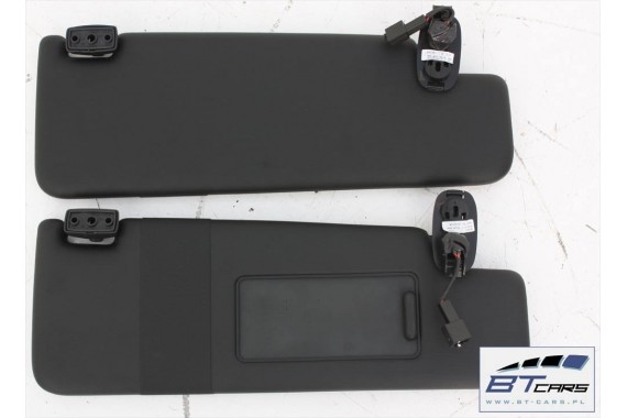 VW EOS BLENDY OSŁONA SŁONECZNIK PRZECIWSŁONECZNE 1Q0857551 1Q0857552 1Q0 857 551 1Q0 857 552 słonecznik przeciwsłoneczn czarny