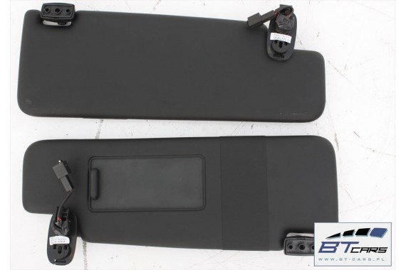 VW EOS BLENDY OSŁONA SŁONECZNIK PRZECIWSŁONECZNE 1Q0857551 1Q0857552 1Q0 857 551 1Q0 857 552 słonecznik przeciwsłoneczn czarny