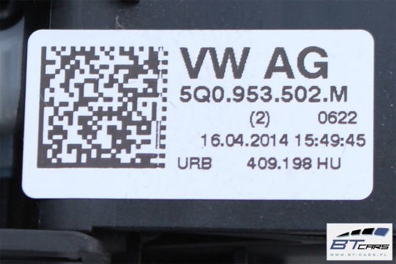 VW PASSAT B8 MANETKI MANETKA 3Q0953521P 5Q0953502M przełącznik przełączniki kierownicy  3Q0 953 521 P 5Q0 953 502 M