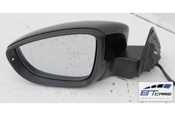 VW NEW THE BEETLE LUSTERKO DRZWI PRAWE 5C 8pin zewnętrzne pinów kabli przewodów 5C0 8 pin 2T LC9X Głęboka czerń perlefekt Czarny