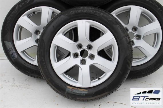 AUDI A4 A5 A6 A7 A8 FELGI 17 cali OPONY KOŁA felga 4H0601025 8J*17H2 ET30 opona PIRELLI CINTURATO P7 235/55/17  99Y 8K 8T 4G 4H