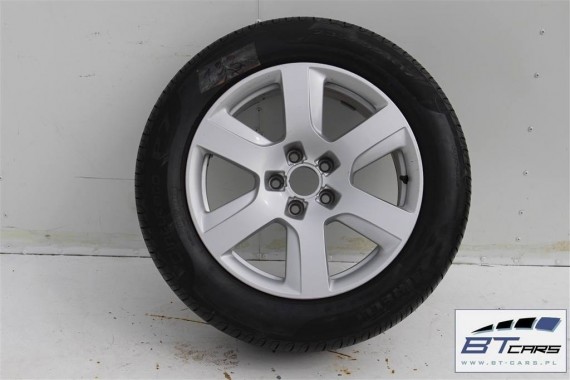 AUDI A4 A5 A6 A7 A8 FELGI 17 cali OPONY KOŁA felga 4H0601025 8J*17H2 ET30 opona PIRELLI CINTURATO P7 235/55/17  99Y 8K 8T 4G 4H