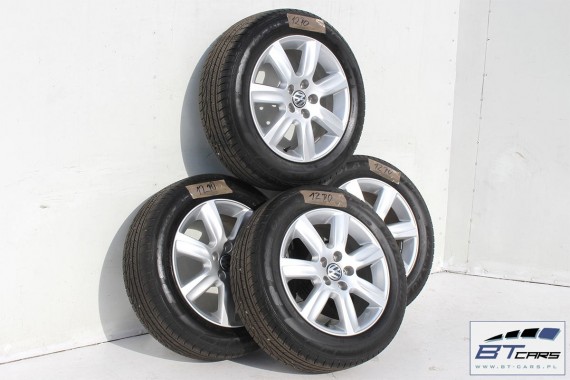 VW POLO FELGI 15 OPONY KOŁA felga 6R0601025D 6J*15H2 ET40 6R0 601 025 D opona Dunlop SP Sport 01 A/S  185/60/15 88H 6R, 6C