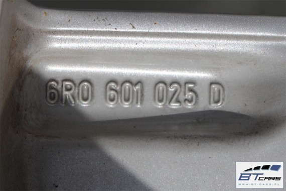 VW POLO FELGI 15 OPONY KOŁA felga 6R0601025D 6J*15H2 ET40 6R0 601 025 D opona Dunlop SP Sport 01 A/S  185/60/15 88H 6R, 6C