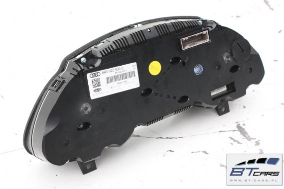 AUDI Q5 ZEGARY LICZNIKI DIESEL 8R0920930D 8R0 920 930 D ZEGAR WYŚWIETLACZ WIELOFUNKCYJNY ZESTAW WSKAŹNIKÓW 8R