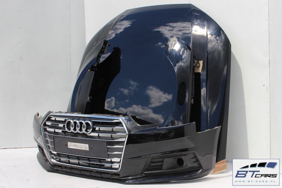 AUDI A4 PRZÓD maska błotnik zderzak pas przedni wzmocnienie 8W B9 Kolor A2A2 LY9B czarny 8W0821105 8W0821106 8W0823029 8W0807065