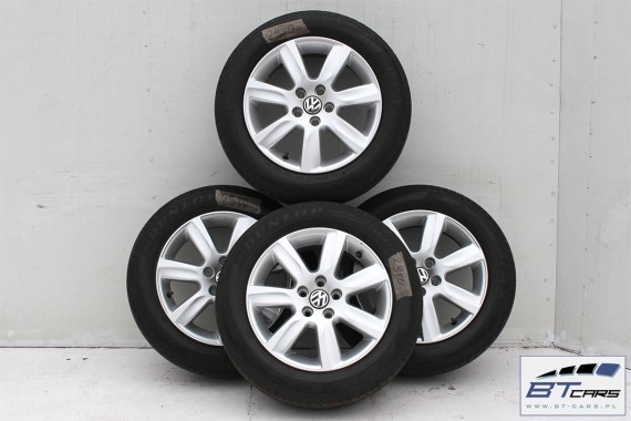 VW POLO FELGI 15 OPONY KOŁA felga 6R0601025D 6J*15H2 ET40 6R0 601 025 D opona Dunlop SP Sport 01 A/S 185/60/15 88H 6R 6R0601025D