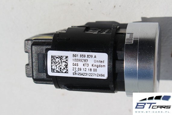 VW GOLF VII PRZYCISK START STOP 5G1959839 5G1959839A 5G1 959 839 A PRZYCISKI 5G1959839B 5G1959839 5G1959839A 5G1959839 5G1959839