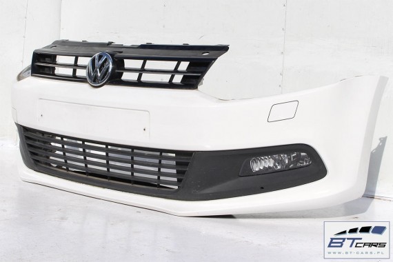 VW POLO PRZÓD maska błotniki zderzak pas przedni lampa Xenon LED 6R Kolor LB9A biel candy lampy wzmocnienie 6R1941031C 6R1941032