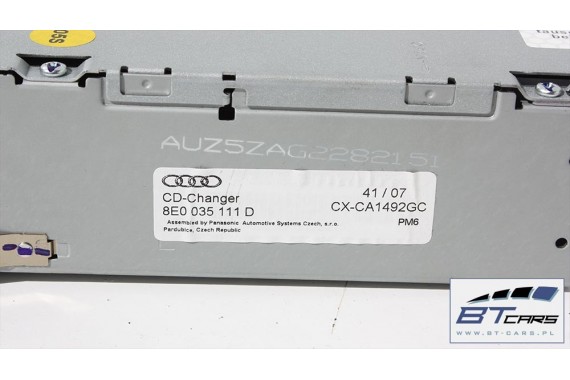 AUDI A3 A4 TT ZMIENIARKA PŁYT CD 8E0035111D 8E0 035 111 D 8E0057111D 8E0035111D 8E0035111D 8E0035111A 8E0035111B 8E0035111C