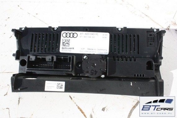 AUDI A4 A5 Q5 PANEL KLIMATYZACJI 8T1820043AC moduł sterownik nawiewu klimy 8T1 820 043 AC  8K 8T 8R 8T1820043AQ 8T1820043AK