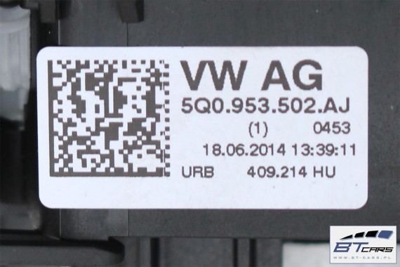 VW PASSAT B8 GOLF MANETKI KIEROWNICY 3Q0953521R 5Q0953502AJ 3Q0 953 521 R 5Q0 953 502 AJ SYSTENT ZMIANY PASA RUCHU przełącznik