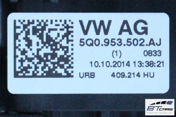 VW PASSAT B8 GOLF MANETKI KIEROWNICY 3Q0953521R 5Q0953502AJ 3Q0 953 521 R 5Q0 953 502 AJ SYSTENT ZMIANY PASA RUCHU przełącznik