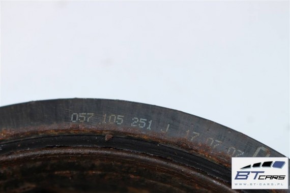 AUDI A8 Q7 KOŁO PASOWE 057105251J 4.2 TDi diesel 057 105 251 j 4E 4L 057105251J 057105251J 057105251J 057105251J 057105251J