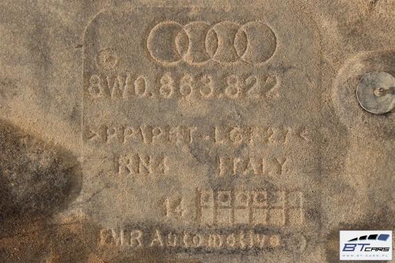 AUDI A4 A5 OSŁONA POD SILNIK 8W0863821 8W0863822 skrzynię 8W0 863 821 8W0 863 822 8W F5 8W0863821 8W0863822 8W0863821 8W0863822