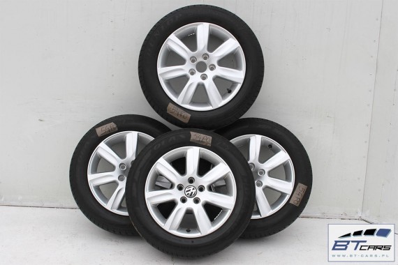 VW POLO FELGI 15 OPONY KOŁA felga 6R0601025D 6J*15H2 ET40 6R0 601 025 D opona Dunlop SP Sport 01 A/S 185/60/15 88H 6R 6R0601025D