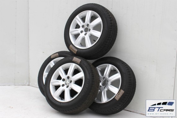 VW POLO FELGI 15 OPONY KOŁA felga 6R0601025D 6J*15H2 ET40 6R0 601 025 D opona Dunlop SP Sport 01 A/S 185/60/15 88H 6R 6R0601025D