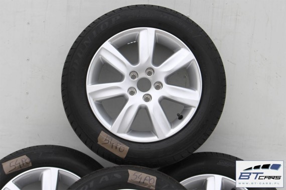VW POLO FELGI 15 OPONY KOŁA felga 6R0601025D 6J*15H2 ET40 6R0 601 025 D opona Dunlop SP Sport 01 A/S 185/60/15 88H 6R 6R0601025D