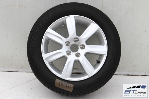 VW POLO FELGI 15 OPONY KOŁA felga 6R0601025D 6J*15H2 ET40 6R0 601 025 D opona Dunlop SP Sport 01 A/S 185/60/15 88H 6R 6R0601025D