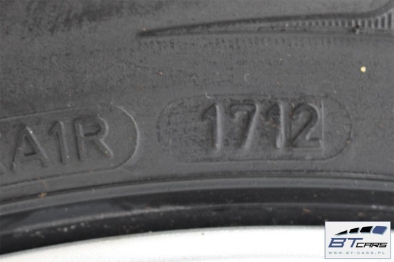 VW POLO FELGI 15 OPONY KOŁA felga 6R0601025D 6J*15H2 ET40 6R0 601 025 D opona Dunlop SP Sport 01 A/S 185/60/15 88H 6R 6R0601025D