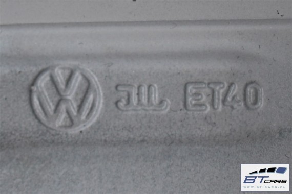 VW POLO FELGI 15 OPONY KOŁA felga 6R0601025D 6J*15H2 ET40 6R0 601 025 D opona Dunlop SP Sport 01 A/S 185/60/15 88H 6R 6R0601025D
