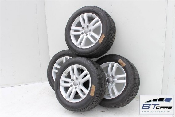 AUDI Q7  FELGI 18 OPONY KOŁA felga 4L0601025B   4L0 601 025 B 8,5*18JH2 ET58 opona CONTINENTAL CONTACT 4*4 109H