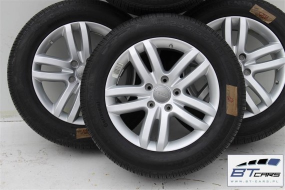 AUDI Q7  FELGI 18 OPONY KOŁA felga 4L0601025B   4L0 601 025 B 8,5*18JH2 ET58 opona CONTINENTAL CONTACT 4*4 109H