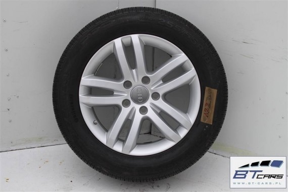 AUDI Q7  FELGI 18 OPONY KOŁA felga 4L0601025B   4L0 601 025 B 8,5*18JH2 ET58 opona CONTINENTAL CONTACT 4*4 109H