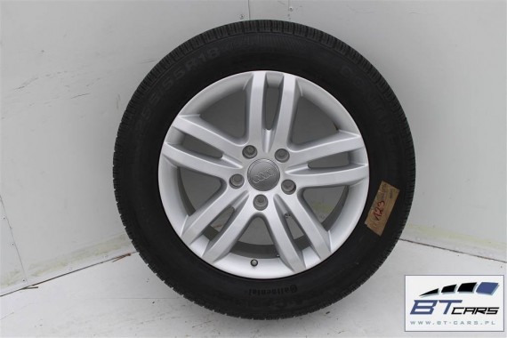 AUDI Q7  FELGI 18 OPONY KOŁA felga 4L0601025B   4L0 601 025 B 8,5*18JH2 ET58 opona CONTINENTAL CONTACT 4*4 109H